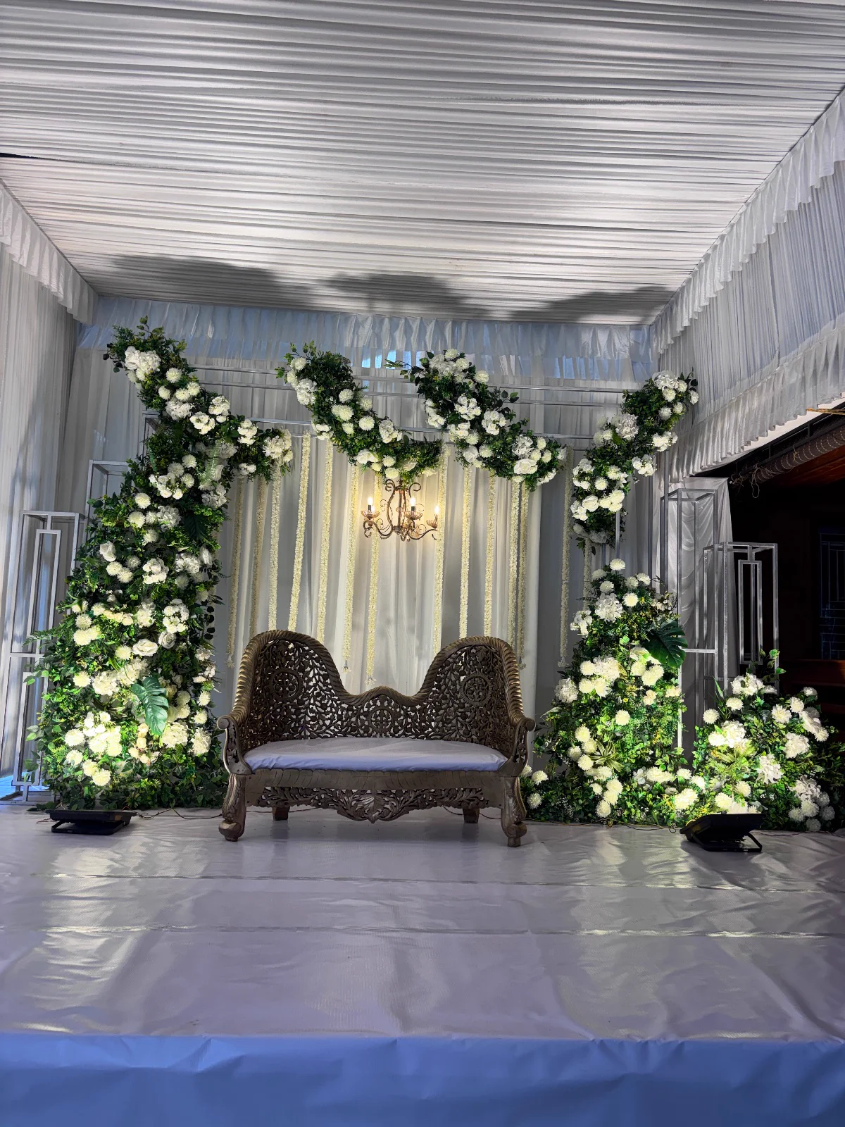 Couture Floral Walkway & Canopy